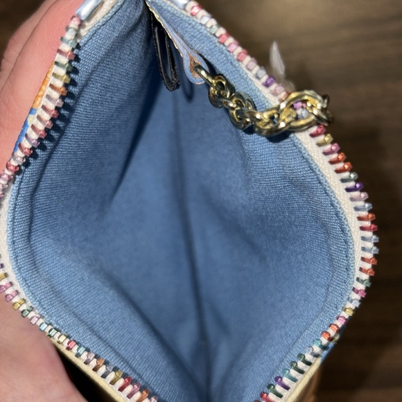 NEW Dooney & Bourke Vintage Rainbow Zipper Multicolor Wristlet NWOT - Picture 5 of 6
